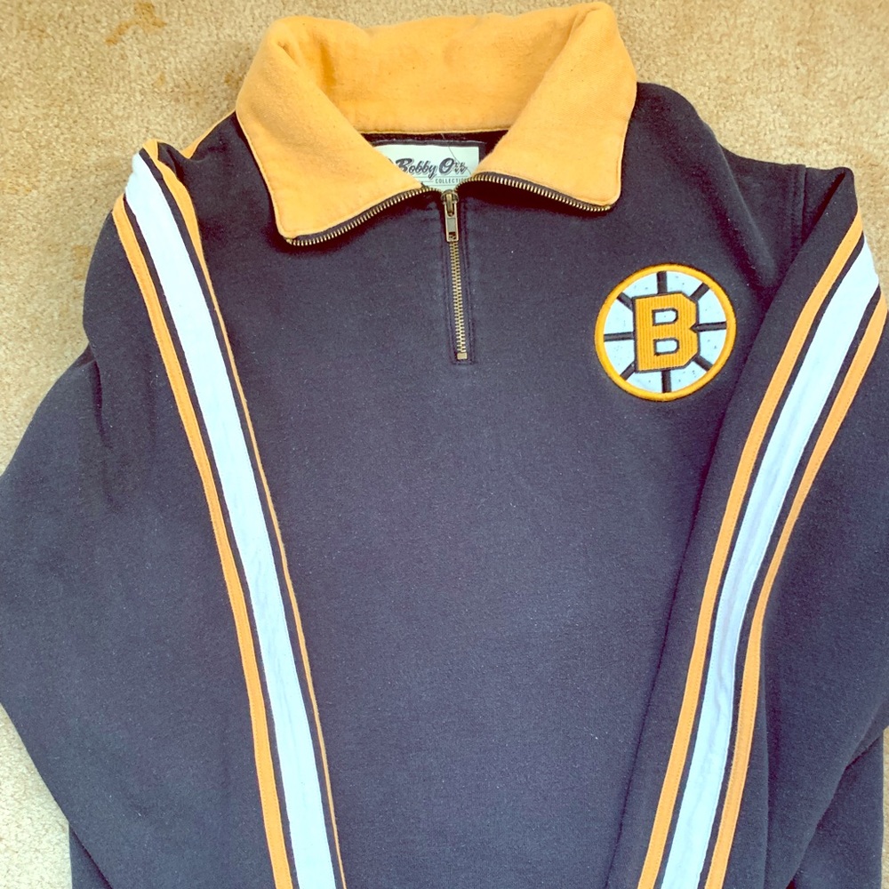 Boston Bruins pullover sweater